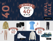 40% Rabatt auf alles von Nike, Puma und Under Armour im MySportswear Shop