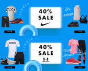 40% Rabatt auf alles von Nike und Under Armour f&uuml;r Damen und Herren im MySportswear Shop