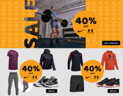 40% Rabatt auf alles von Nike und Under Armour im MySportswear Shop