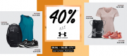 40% Rabatt auf alles von Under Armour im MySportswear Shop