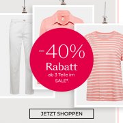-40% Rabatt auf Saleartikel beim Kauf von 3 Artikeln bei Bonita 
