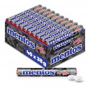 40 Rollen Mentos Lakritz-Mint Dragees