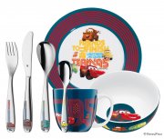 WMF Kindergeschirr-Set 7-teilig Cars f&uuml;r 29,95 &euro; inkl. Versand