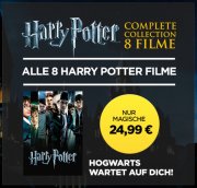 Alle 8 Harry Potter Filme als Download in HD f&uuml;r 24,99 &euro; 