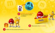 Personalisierte M&Ms bis zu 30% reduziert - tolle Geschenkidee