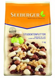 Verschiedenes Naschwerk z.B. Seeberger Studentenfutter 1kg nur 9,25 &euro; 