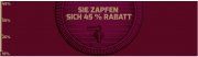 45% Rabatt auf die n&auml;chste Bestellung bei Weinvorteil.de!