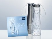 Gratis Wasserflasche plus Rezeptbuch