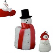 Kleine Schneemann Handtuchfigur jetzt nur 12,50 &euro;