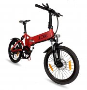 LLobe Erwachsene 20 Zoll Alu Falt E-bike City II, Mattrot, 50.8 cm, 130748 708,12