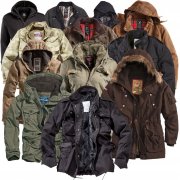 SURPLUS RAW Vintage XYLONTUM Winterjacke f&uuml;r 49,90 &euro; - bis Gr&ouml;&szlig;e 5XL