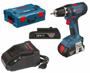 Bosch GSR 18-2-LI Akku-Bohrschrauber + 2 x 1,5 Ah Akkus, L-BOXX nur 111&euro; inkl. Versand
