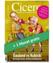 Cicero Schnupperabo f&uuml;r 3 Monate um 28,20 Euro + 25 Euro Geld Pr&auml;mie