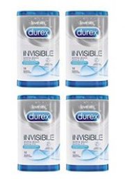  48 Durex Invisible Kondome, Sensi-Fit Kondome (4 x 12 St&uuml;ck) f&uuml;r nur 24,99&euro; statt 37,99&euro;