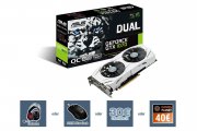 ASUS GeForce GTX 1070 DUAL OC Grafikkarte 8GB GDDR5 VR Ready nur 399 &euro; inkl. Versand