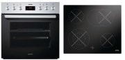 Gorenje DEHM-BC6306ZX620 Einbau-Herd-Kochfeld-Kombination / A / Kochfeld: Glaskeramik / 2-fach 