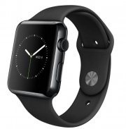 Apple Watch Sport 42mm in Schwarz nur 259,20 &euro; B-Ware (Zustand: &bdquo;wie neu&ldquo;)