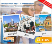 Kurzurlaub Hotelgutschein f&uuml;r 2 Personen mit gro&szlig;er Auswahl nur 89 &euro;