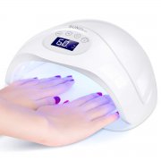 48W UV LED Nagel Lampe, Aush&auml;rtung Lampen mit UV-Schild Handschuhe f&uuml;r beide H&auml;nde oder F&uuml;&szlig;e