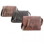 Packenger Aslang Echtleder Umh&auml;ngetasche mit Notebook-Fach f&uuml;r 59,90 &euro;