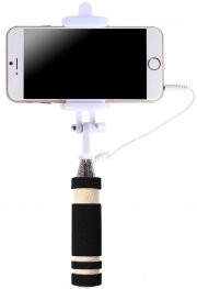 Mini Foldable Wired Selfie Stick nur 1 &euro; inkl. Versand