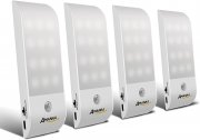 4er Pack AMANKA wiederaufladbare LED Sensor Lichter mit Bewegungsmelder