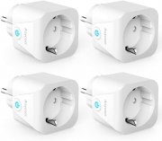 4er Pack Aoycocr Smart Plug WLAN Smart Steckdosen mit Amazon Alexa und Google Home Funktion