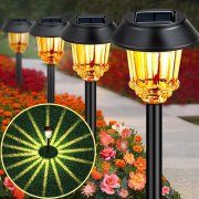 4er Pack BEAU JARDIN LED Solarlampen