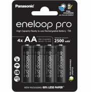 4er-Pack eneloop pro 2500 mAh AA/Mignon NI-MH Akkus