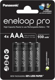 4er-Pack eneloop pro AAA/Micro 930 mAh NI-MH Akkus