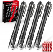 4er Pack GEARLITE SFL005 Mini LED Taschenlampen inkl. Batterien