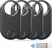 4er Pack Hendari Air Tracker Tags kompatibel mit Apple Find My nur f&uuml;r iOS