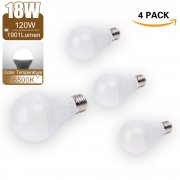 4er Pack LED Gl&uuml;hbirne E27 18W 6500K 1901 Lumen Energieklasse A+ EUR 27,99