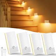 4er Pack LED Nachtlichter mit Bewegungsmelder f&uuml;r nur 15,28&euro;