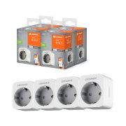 4er-Pack LEDVANCE Smart+ Wifi Plug Steckdosen steuerbar per App, Fernbedingung, Google und Alexa