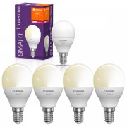 4er Pack Ledvance SMART+ Zigbee LED Leuchtmittel E14 5W 470lm warmwei&szlig;