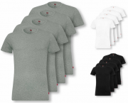 4er Pack Levi's Herren Shirts kurzarm Crew Neck V-Neck T-Shirts