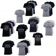 4er Pack Mustang Herren T-Shirts mit Frontprint