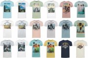 4er Pack riverso RIVLukas Baumwolle Herren Rundhals T-Shirts