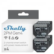 4er Pack Shelly Plus 2PM Gen4 WLAN Smart Relais f&uuml;r 97,89&euro;