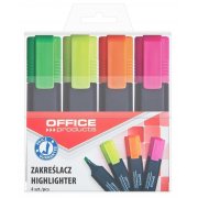 4er Pack Textmarker von Office Products f&uuml;r nur 2,03 &euro;