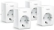 4er Pack TP-Link Tapo P100 Smart WLAN Steckdosen mit App und Alexa und Google Sprachsteuerung