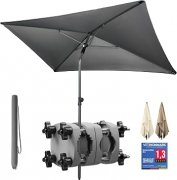 4smile SunnyShade Balkon Sonnenschirm (200x125cm) f&uuml;r 39,08&euro;