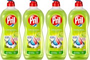 4x 675 ml Pril 5 Plus Original Limette Handgeschirrsp&uuml;lmittel mit selbstaktiver Fettl&ouml;sekraft