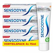 4x 75ml Sensodyne MultiCare Sanftwei&szlig; Zahnpasta f&uuml;r schmerzempfindliche Z&auml;hne