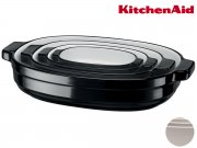 4x KitchenAid Keramik-Auflaufformen