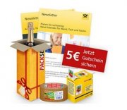 5&euro; Deutsche Post Gutschein &uuml;ber eFiliale-Newsletter - z. B. 10er Set DHL Marken (2kg) f&uuml;r 44&euro;
