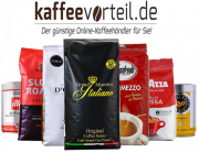 5 Euro Rabatt auf ausgesuchte Kaffeemarken bei Kaffeevorteil 