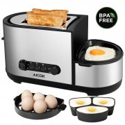 5-in-1 Toaster 2-Scheiben Toaster mit Eierkocher f&uuml;r 34,99&euro;