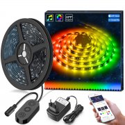 ​5 Meter RGB LED Strips, Sync mit Musik und wasserdicht​